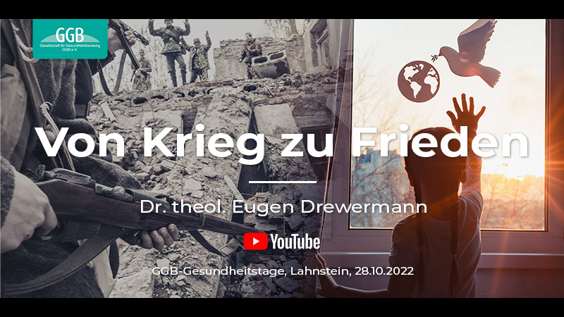 Dr. Eugen Drewermann - von Krieg zu Frieden - Rede gegen den Krieg