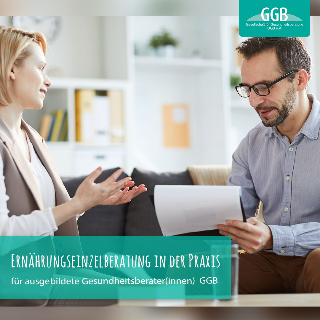 Ernährungseinzelberatung in der Praxis - Gesundheitsberatung in der Praxis (für fertige Gesundheitsberater GGB) EEB 2026
