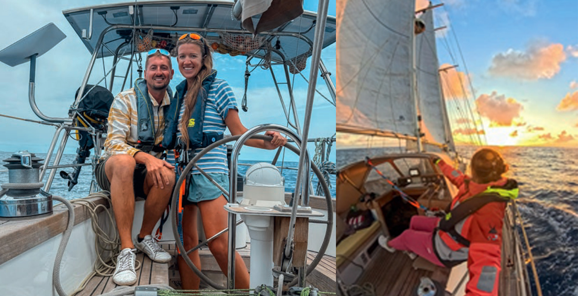 Auf Segelboot - Fotos privat