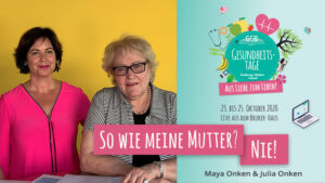Maya Onken und Julia Onken Online Gesundheitstage GGB